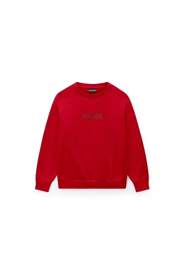 Свитшот с принтом Unisex Napapijri, Haute Red R1F, красный — фото 4