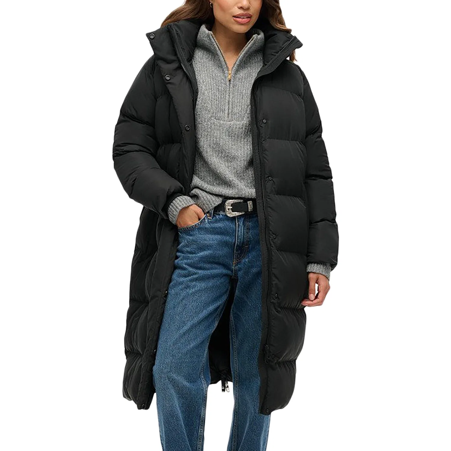 Женская куртка Superdry, Schwarz — фото 4