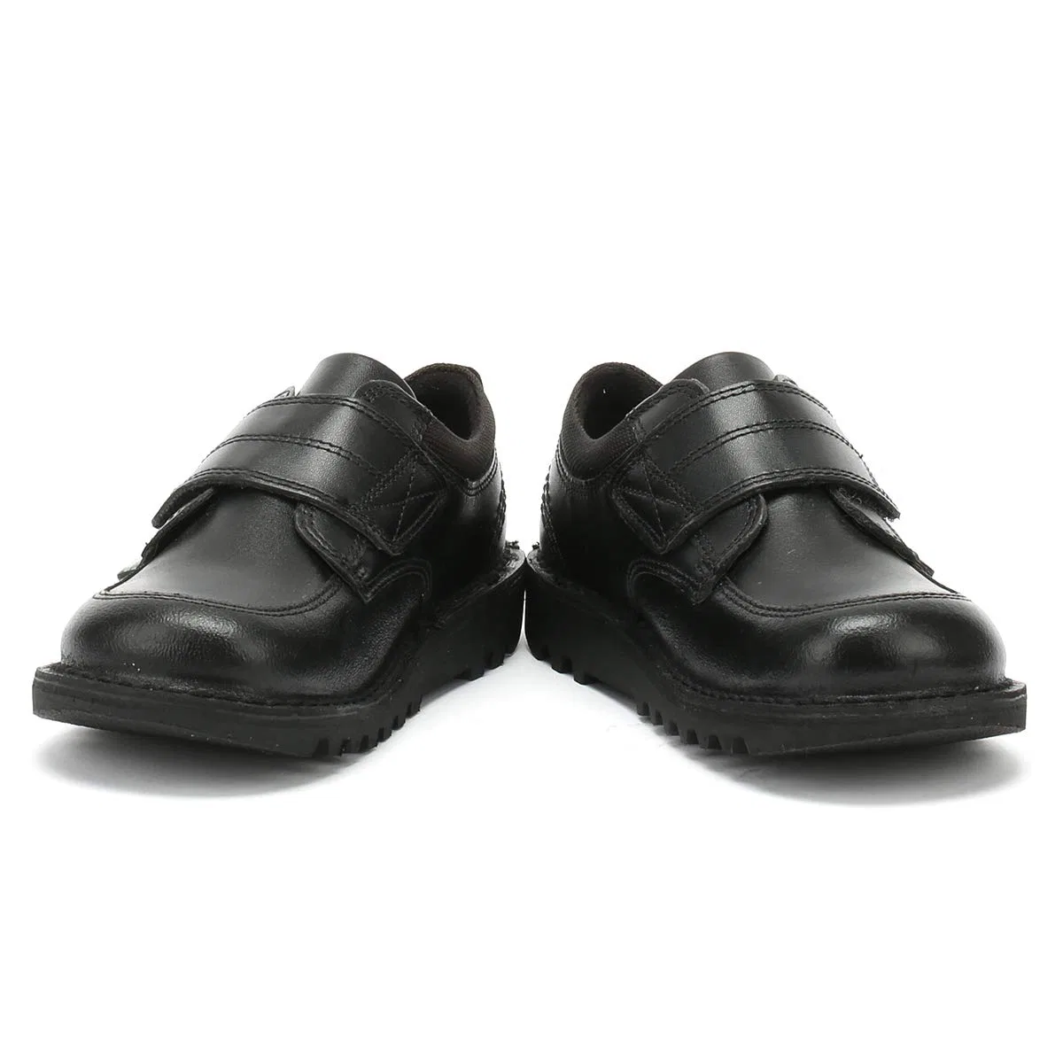 Детские кроссовки с защитой мыска и пятки Kick Scuff Lo Kickers, Black — фото 3