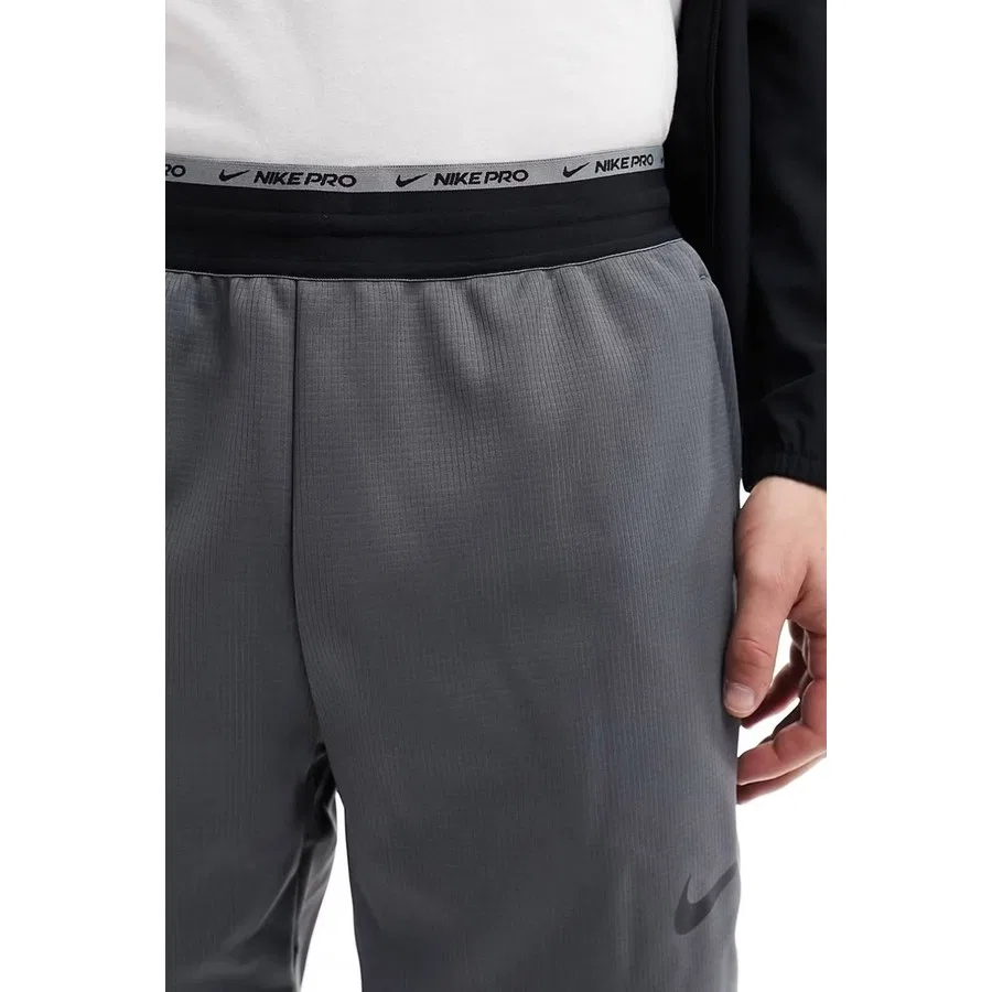 Штаны спортивные с длинным рукавом Nike Training Pro Sphere Therma Fit Jogger, Серый — фото 3