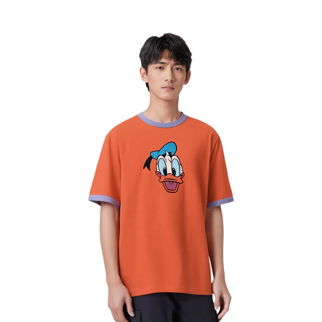Мужская футболка с принтом x Disney Harry Lambert FW25 T Shirt, ZARA, Red — фото 4