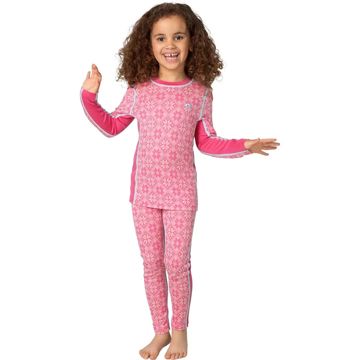 Детский комплект термобелья для девочек Hennie Set Kari Traa, Spink