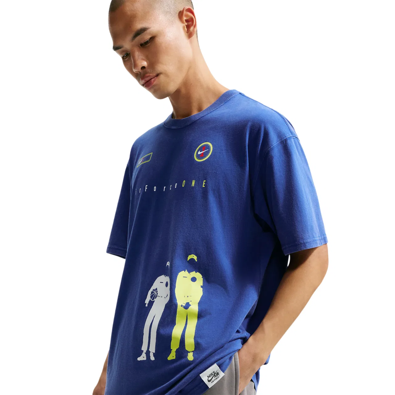 Мужская футболка с принтом Nike NSW Loose Af1 Dna Tee, Old Royal
