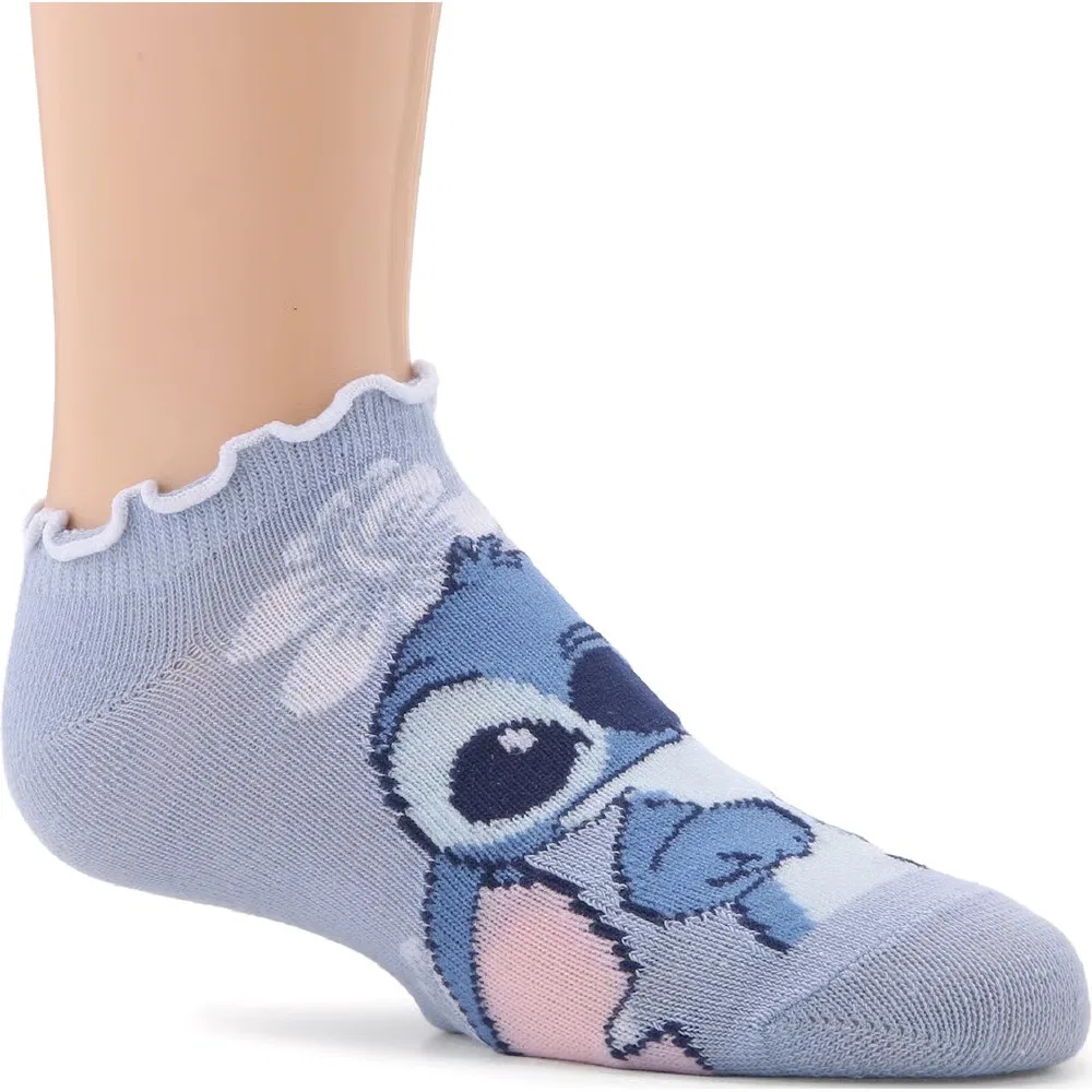 Детский набор из 6 пар носков до щиколотки Lilo And Stitch, Stitch Assorted — фото 3