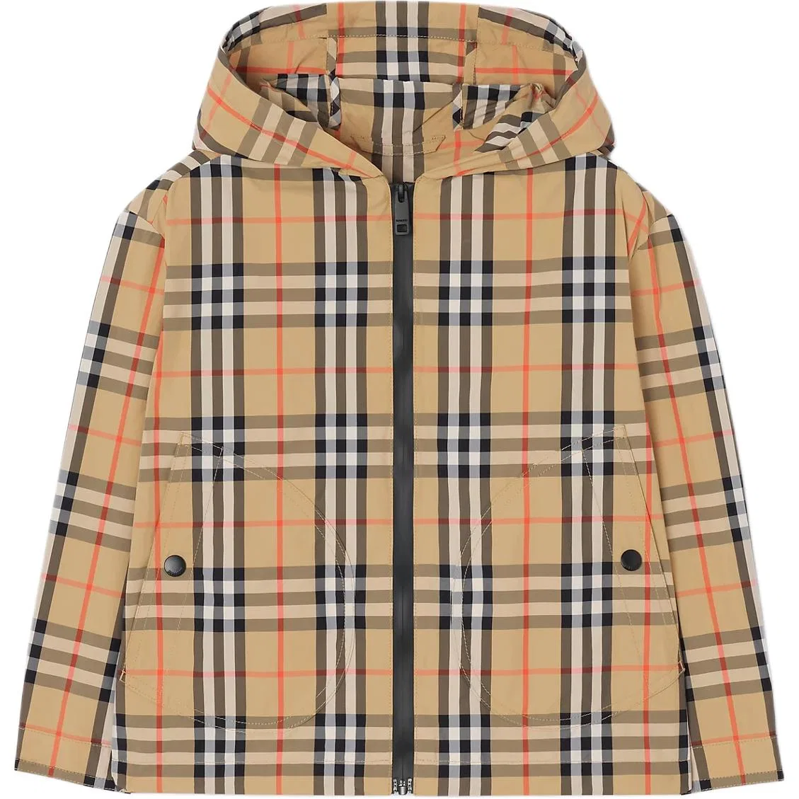 Куртка с капюшоном, детская, Burberry, Sandy Beige