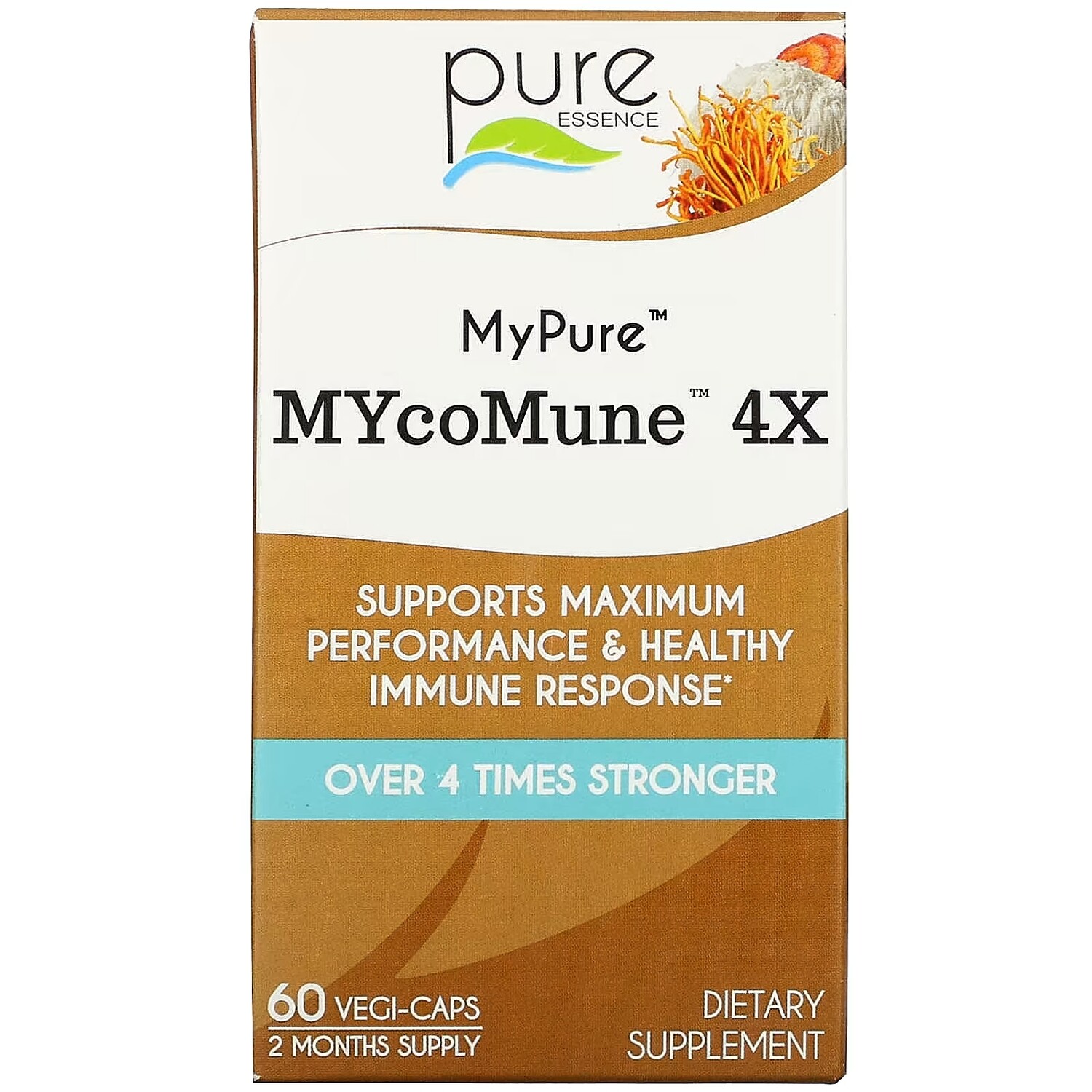 

Добавка Pure Essence MyPure MYcoMune, 60 капсул