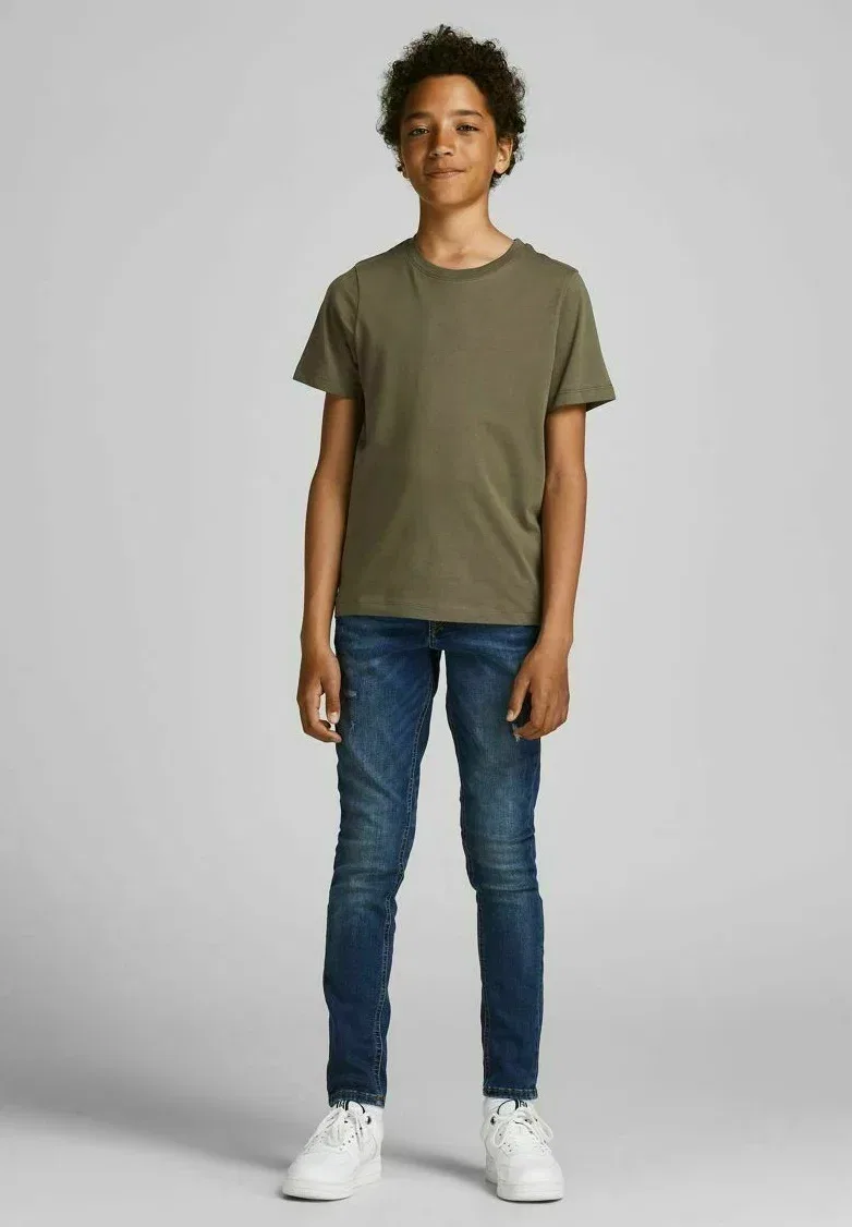Простая футболка Jack & Jones Junior, Olive Night