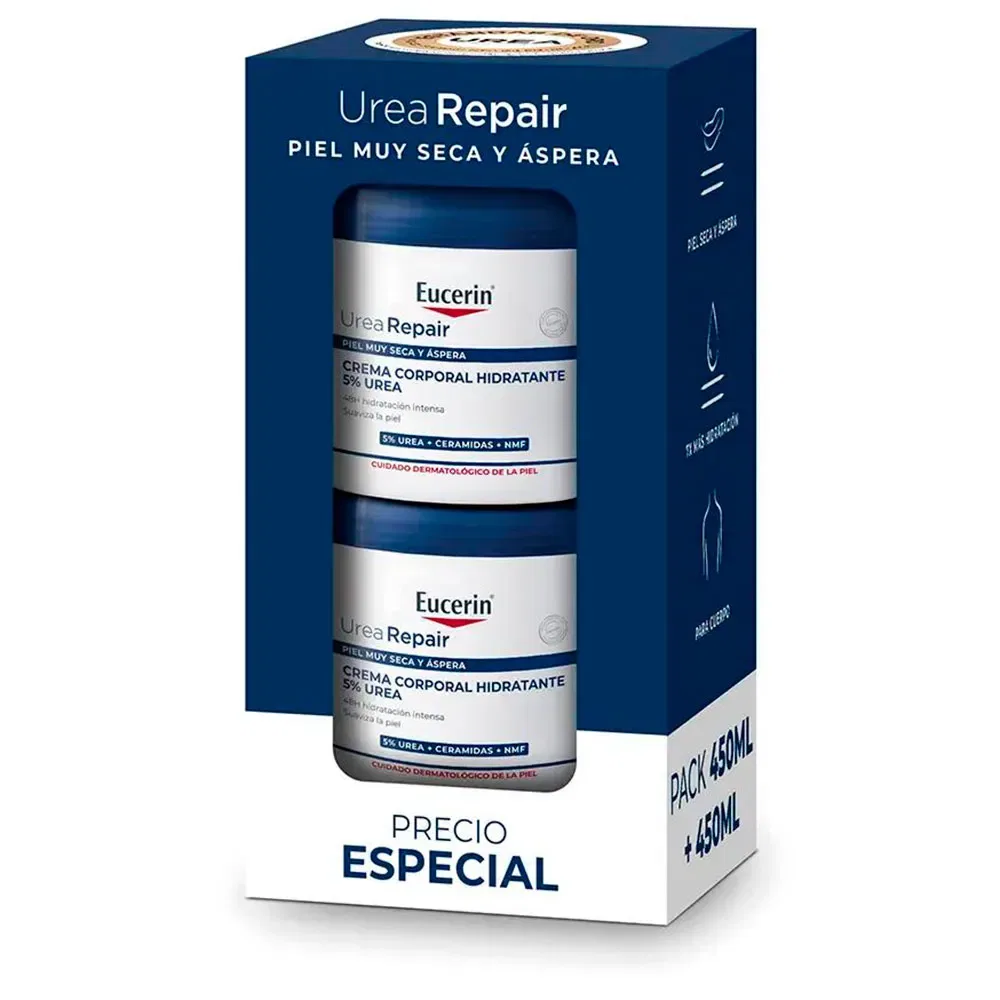 Набор крем-бальзам Eucerin Urea Repair Nutri Set 900ml, белый