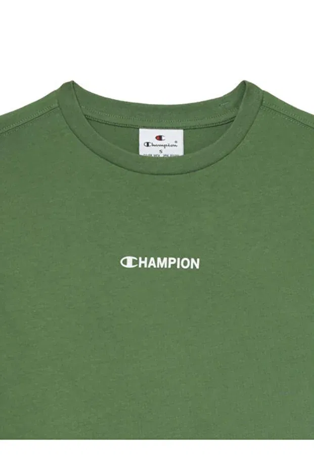 Детские свитшот для девочек с длинным рукавом Champion, Green — фото 3