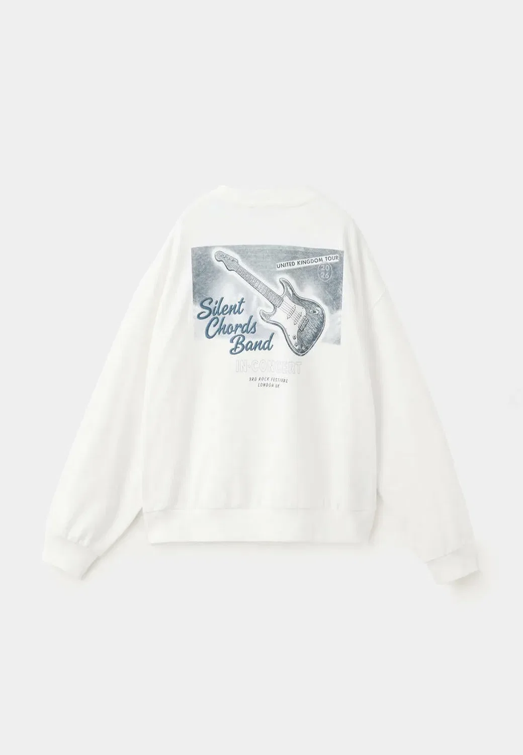 Ребенок - толстовка Mango Kids, White — фото 4
