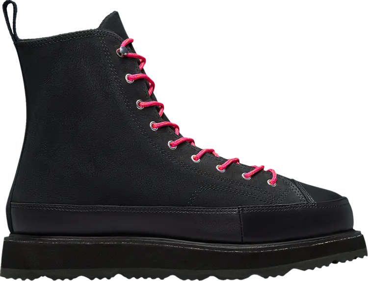 

Кроссовки Converse Chuck Taylor Crafted Boot Black Prime Pink, черный