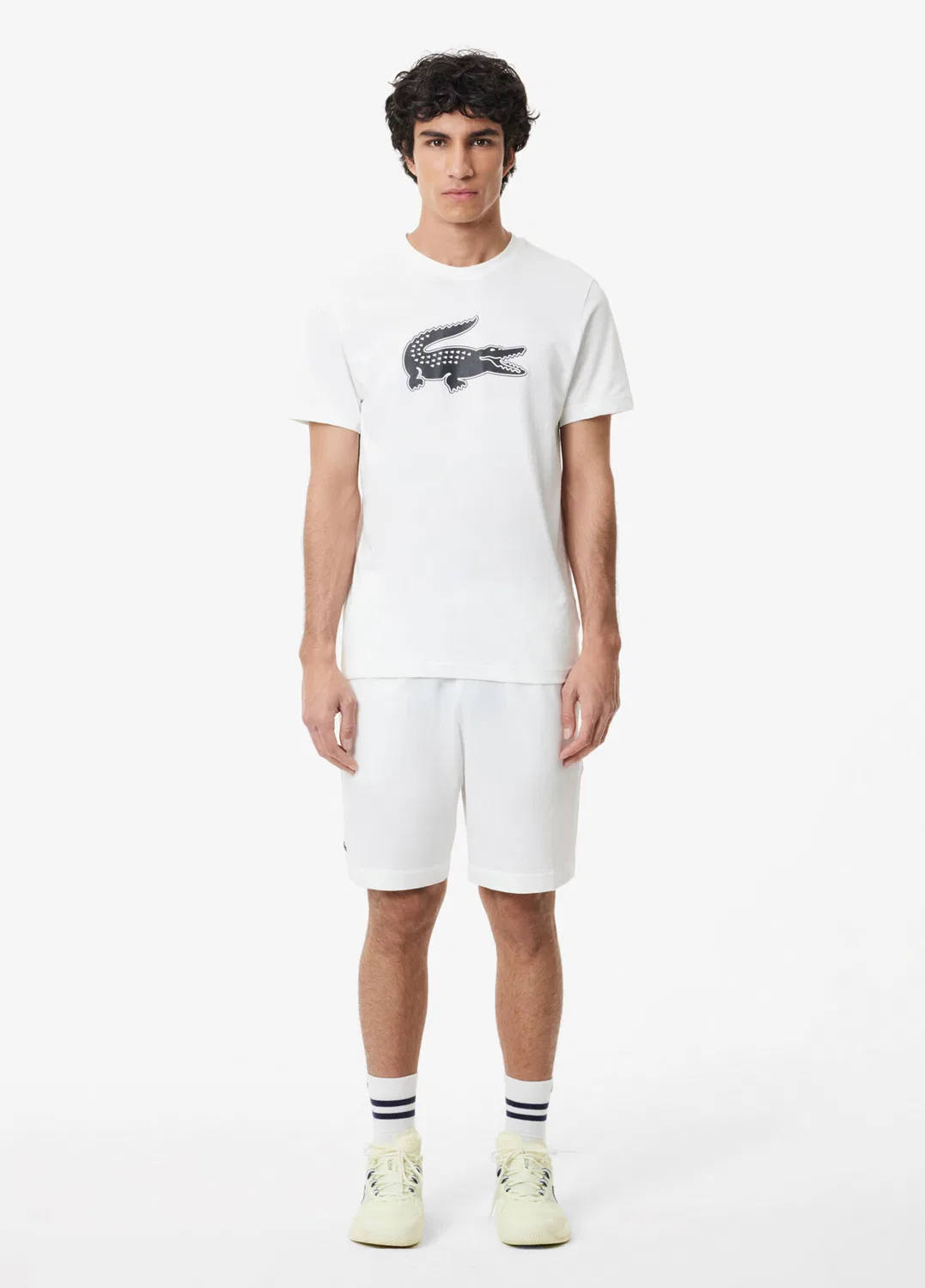 Шорты теннисные Regular Fit Lacoste, white — фото 2