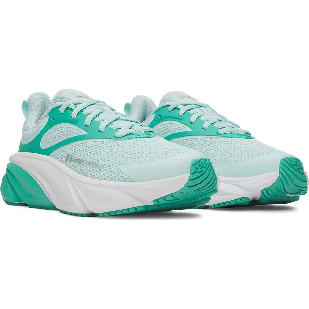Детские кроссовки Charged+ Rogue 6 для бега для малышей Under Armour, Mint/Green/Silver