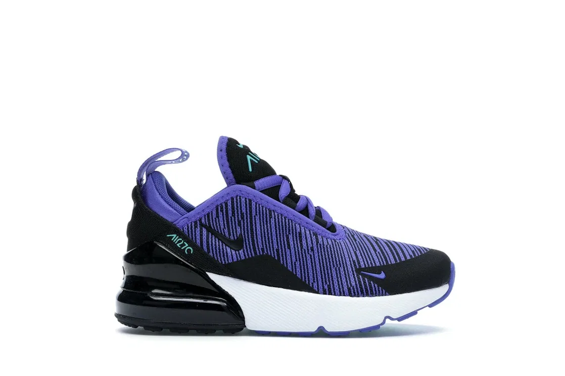 Детские кроссовки Lifestyle Nike Air Max 270, Persian Violet/Hyper Jade-White-Black