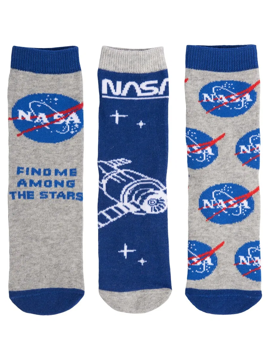 Носки NASA разных цветов