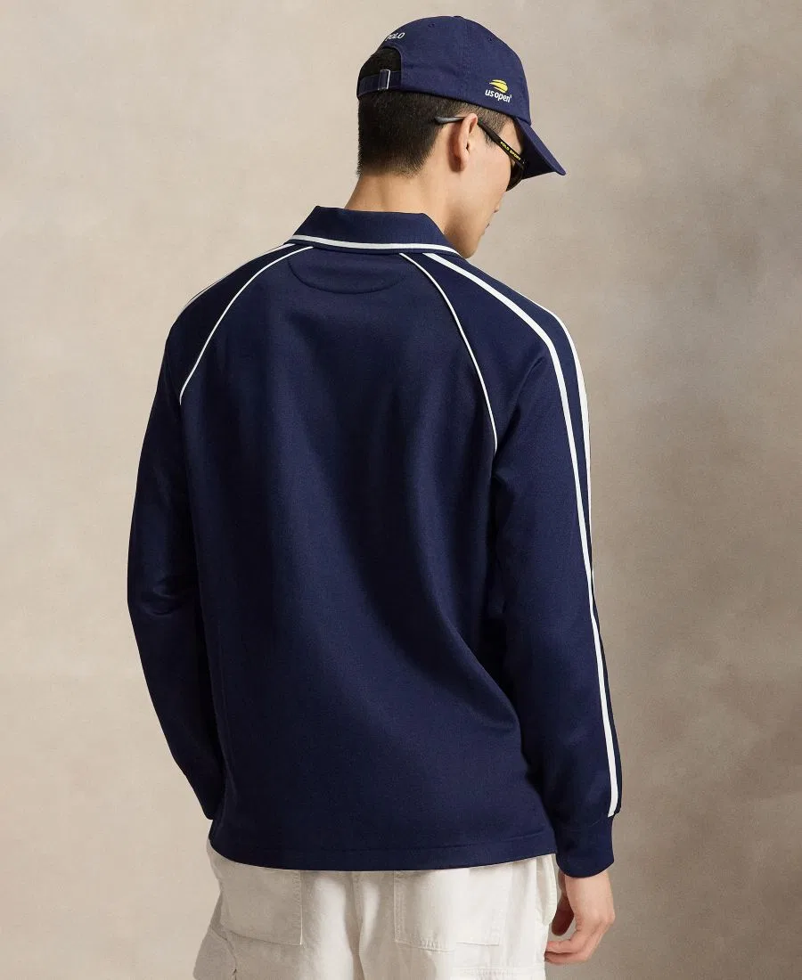 Пуловер из трикотажа с принтом Polo Tennis Polo Ralph Lauren, Refined Navy — фото 4