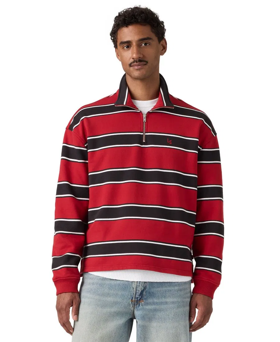Свитер с четверть-застежкой Cameron Levi's, Stripe Emboldened