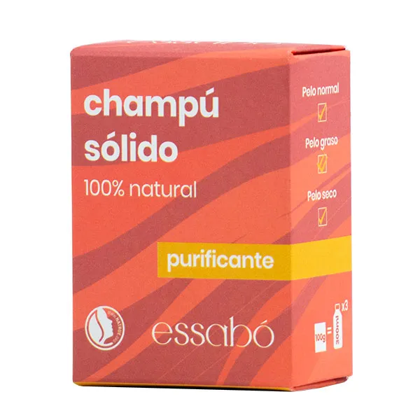 

Твердый шампунь Champú Sólido Purificante Essabó, 100 g