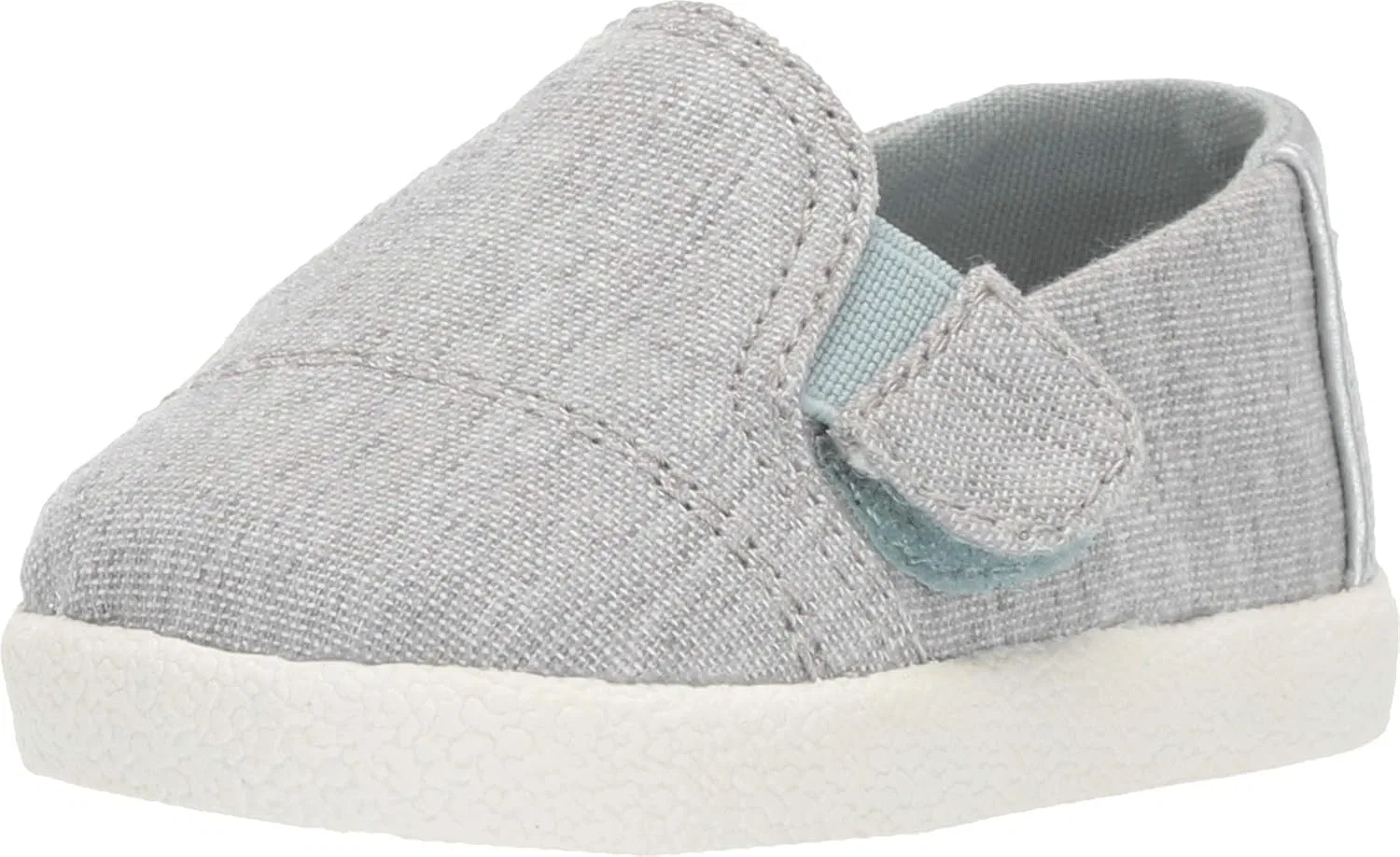 Детские балетки для девочек Avalon TOMS, Drizzle Grey Micro Crosshatch — фото 2