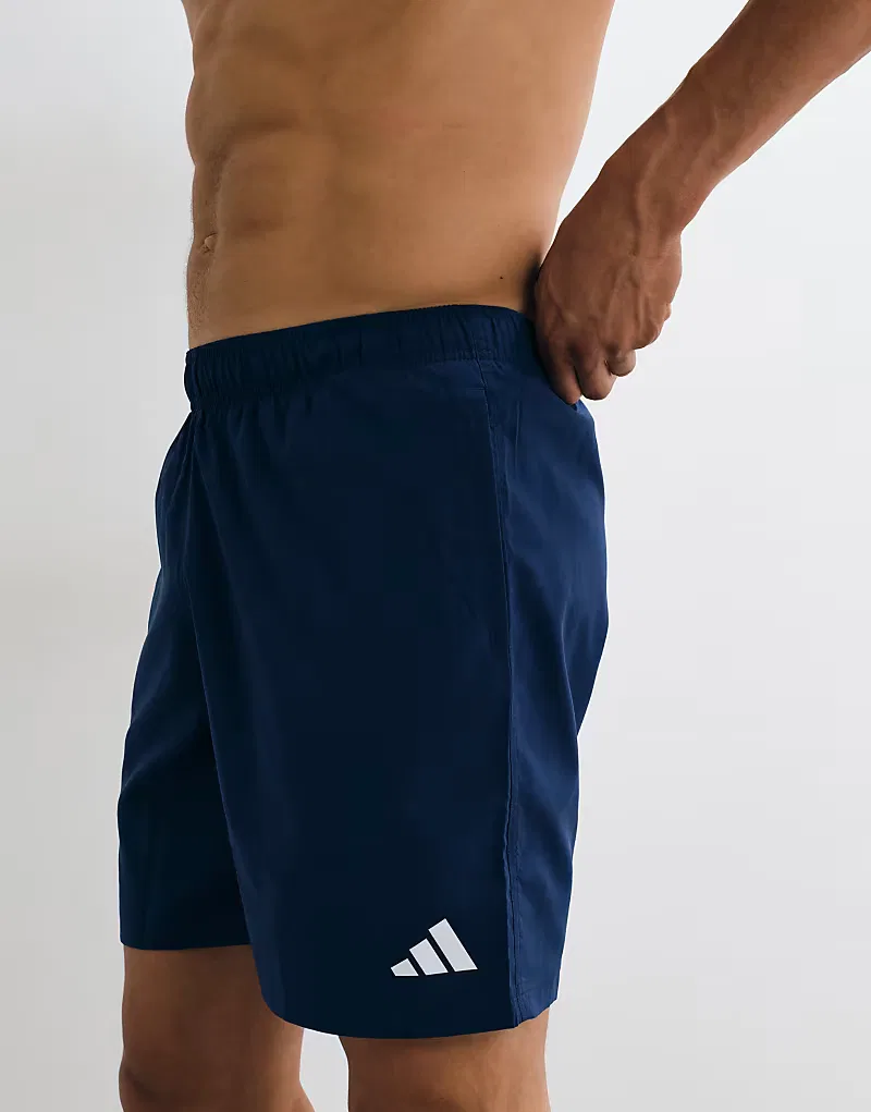 Плавки Adidas Training essentials с тремя полосками, синий — фото 2