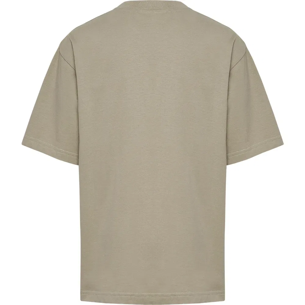 Детская футболка свободного кроя с коротким рукавом Loose Bee Hummel, Beige — фото 2