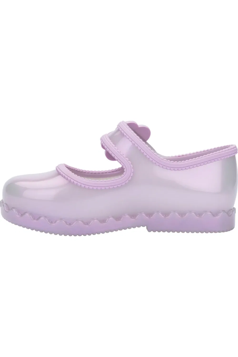 Детские туфли Мэри Джейн с фруктовым ароматом Hip Ballerina Mini Melissa, Pearly Lilac — фото 3