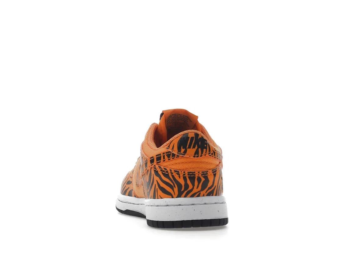 Детские кроссовки с принтом Nike Dunk Low Next Nature Nike, Camquat White Black Camquat — фото 4