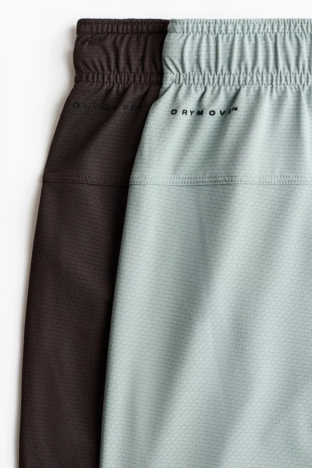 Комплект из 2 спортивных шорт с технологией Drymove H&M, Mint/Dunkelbraun — фото 2