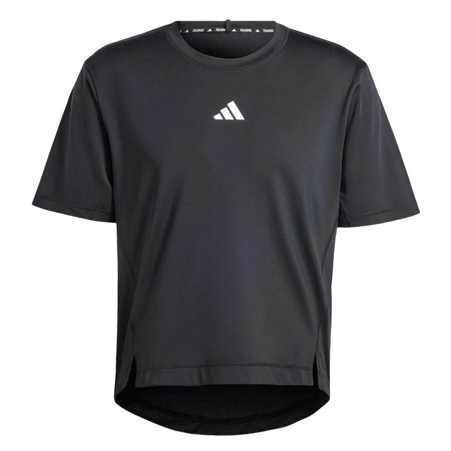 Спортивная футболка ADIDAS PERFORMANCE Performance Shirt 'Adapt Workout' черного цвета