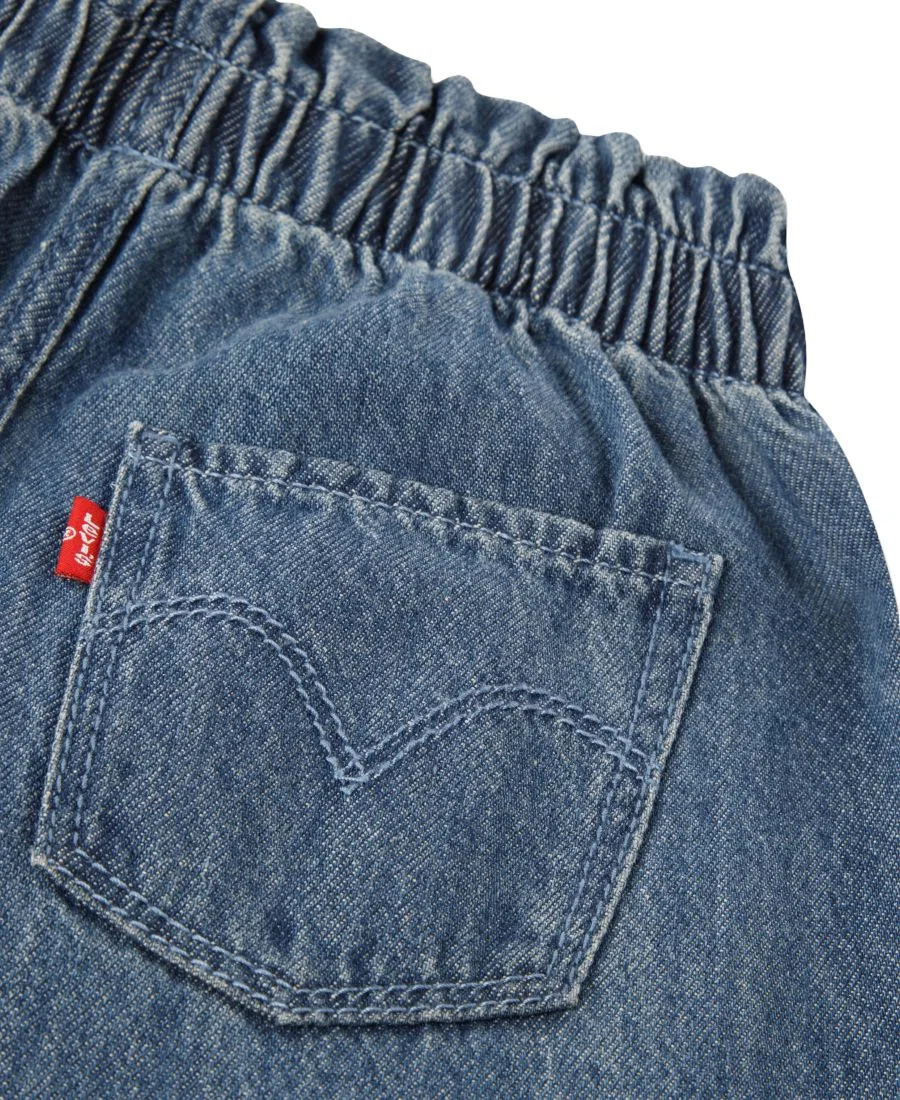 Комплект из топа и брюк-баллонов с кокеткой Levi's, Blue — фото 4
