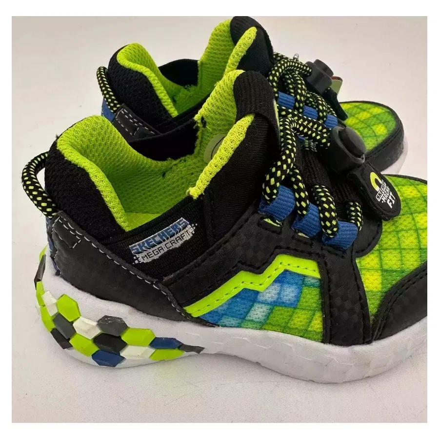 Детские спортивные кроссовки Lıl Mega-Craft Skechers, Черно-синий — фото 2