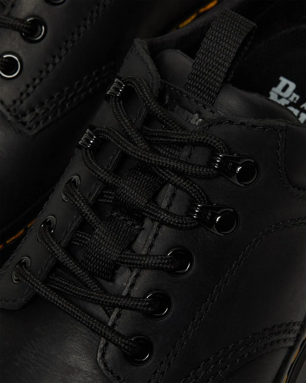 Dr. Martens Reeder Wyoming — кожаные ботинки Black — фото 3
