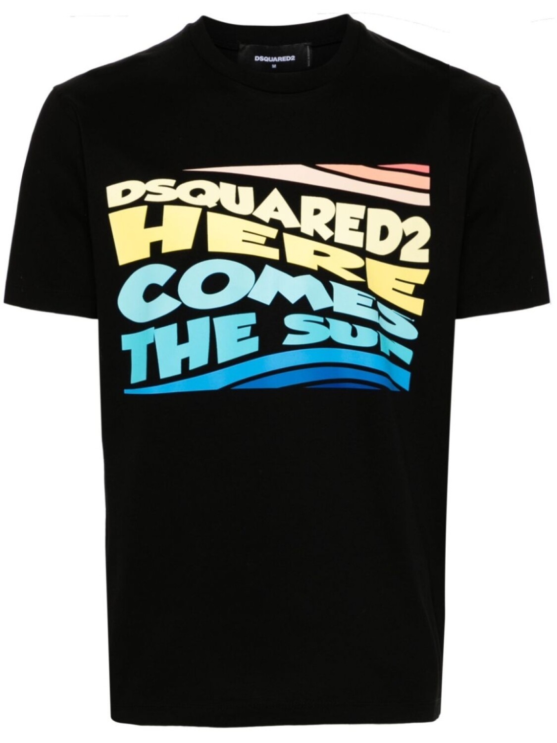 

Dsquared2 футболка с логотипом, черный