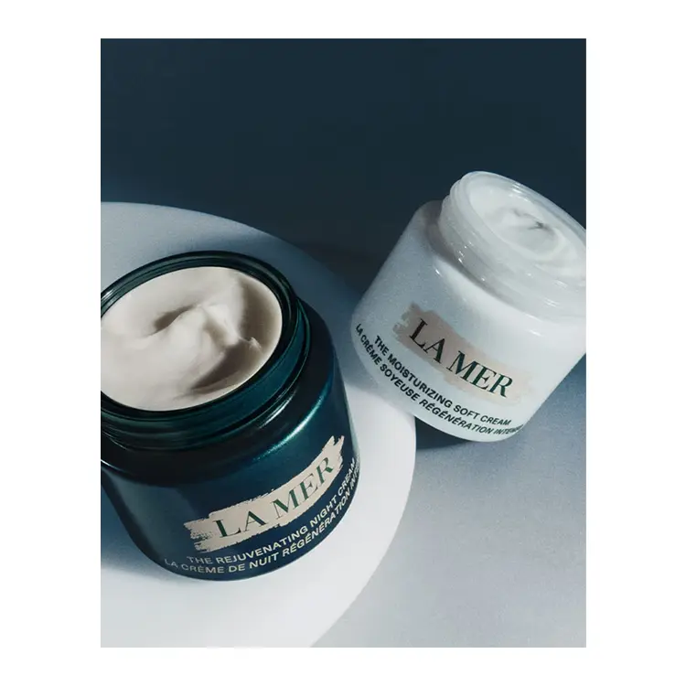 LA MER Набор Miracle Night Cream от Hailanzhimi для ухода за кожей, успокаивающий и увлажняющий, 7мл+60мл+массажное устройство — фото 3