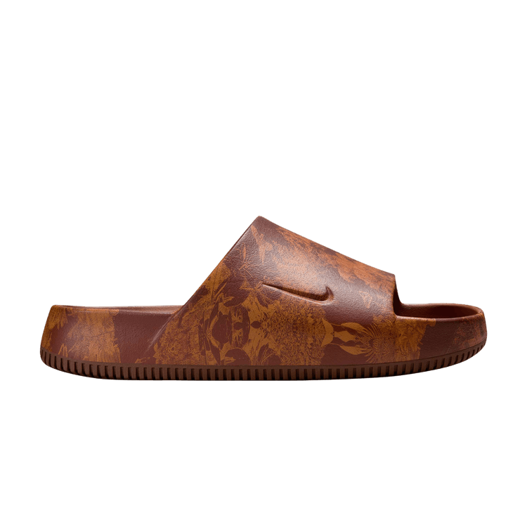 

Кроссовки Calm Slide 'Printed - Cinnamon', коричневый