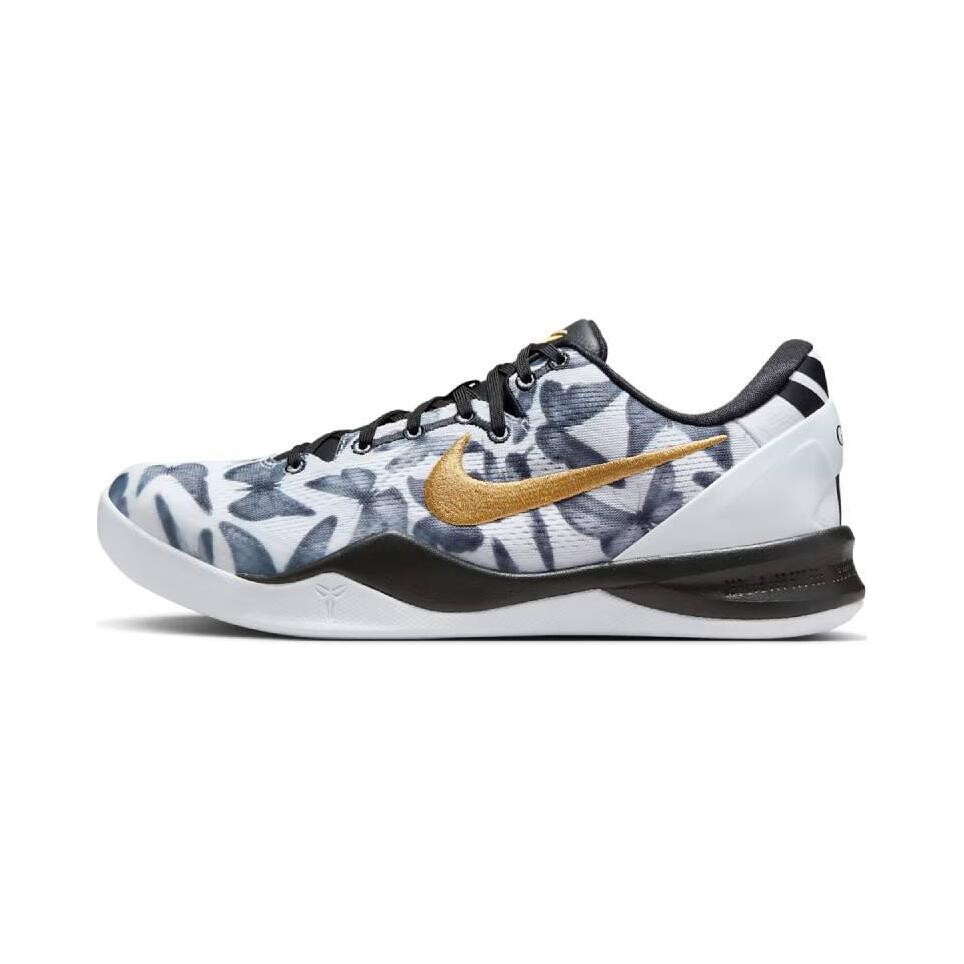 

Детские баскетбольные кроссовки Nike Kobe 8 PS, White/Gold