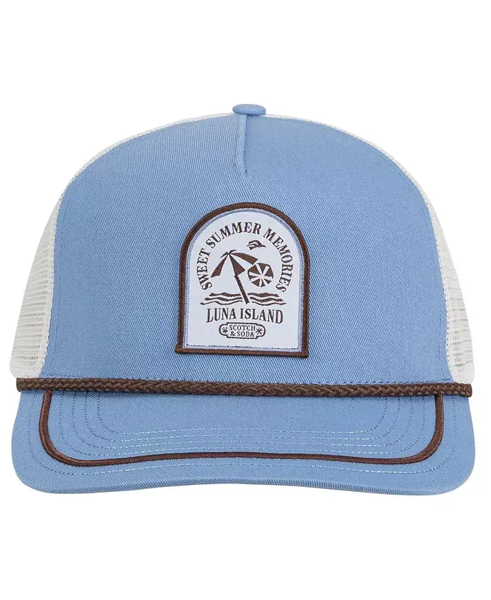 

Мужская кепка Luna Island с регулируемой застежкой Scotch & Soda, синий