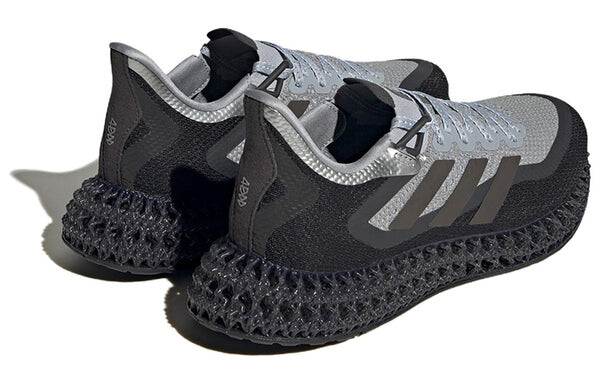 Кроссовки Adidas 4DFWD 2 Running Shoes 'Halo Silver / Night Metallic', цвет halo silver / night metallic / carbon — фото 4