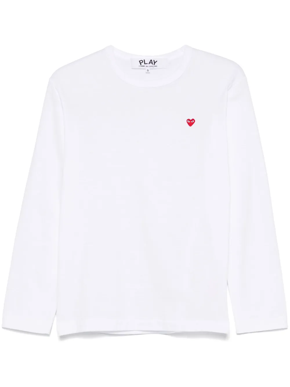 

Футболка с логотипом Comme Des Garçons Play, белый