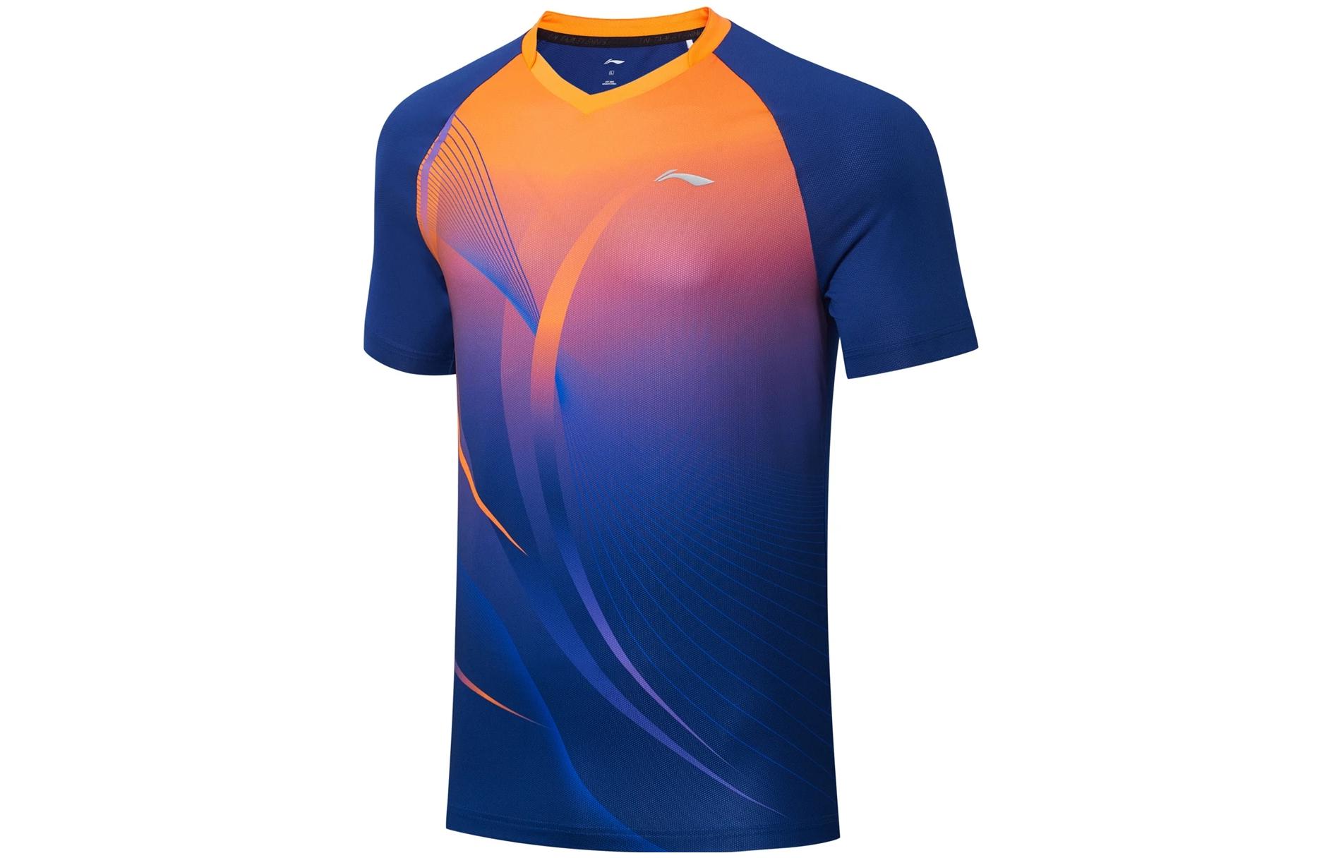 

Футболка для настольного тенниса LiNing Unisex Neon Glaze Orange/Shadow Purple Blue