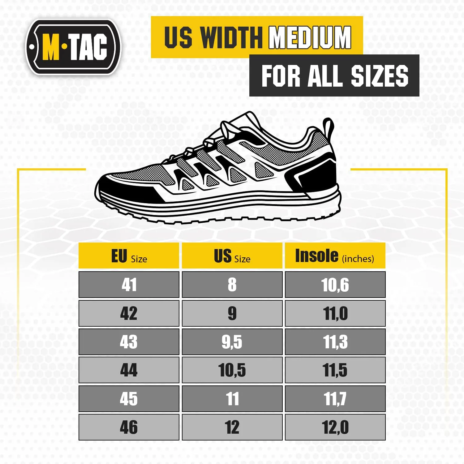 

Легкие сетчатые тактические кроссовки M-Tac для мужчин для летнего спорта, бега, ходьбы и походов, черный