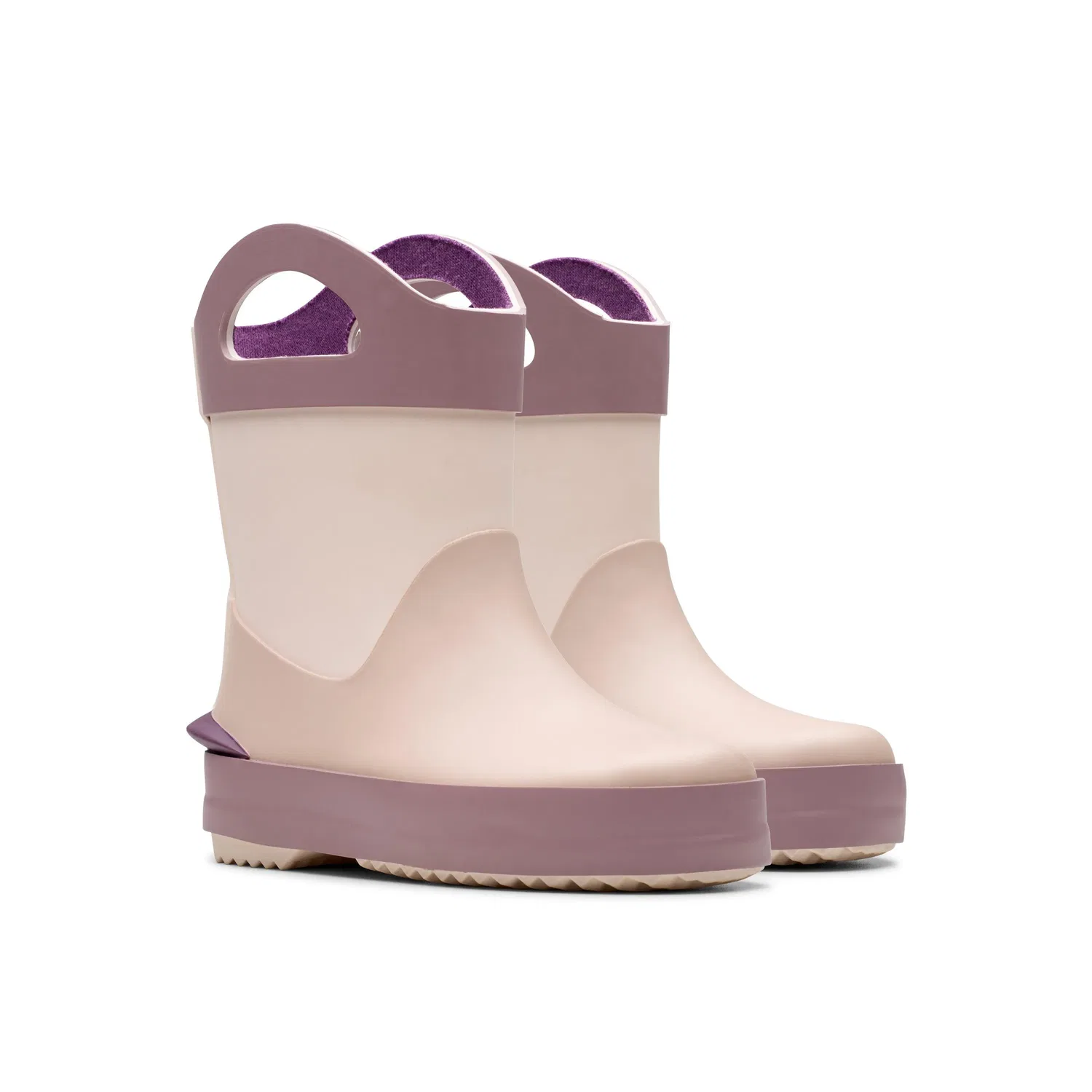 Резиновые сапоги Clarks Tarri Dash для мальчиков, водонепроницаемые, розовый — фото 4