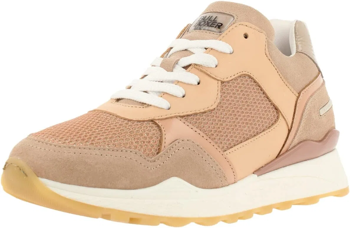 Женские кроссовки BULLBOXER из натуральной кожи, Pink
