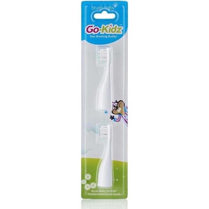 

Сменные насадки для зубных щеток Go-Kidz для детей старше 3 лет, Brush-Baby