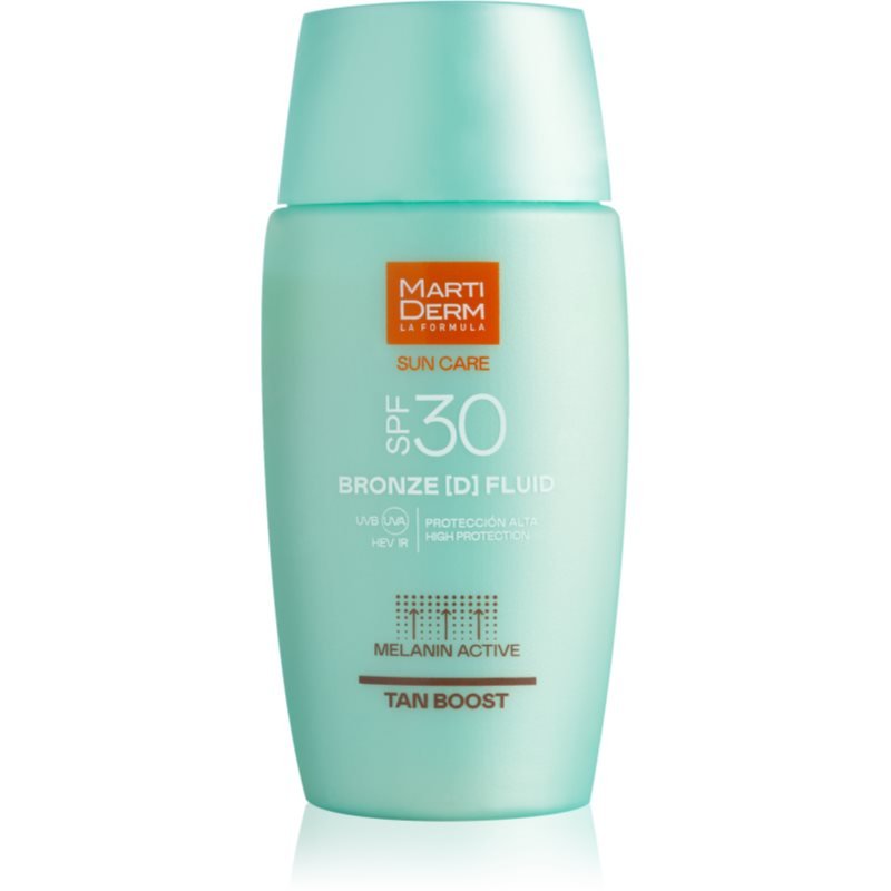 

MartiDerm Sun Care Bronze D Fluid автозагар для лица, продлевающий загар SPF 30 50 мл