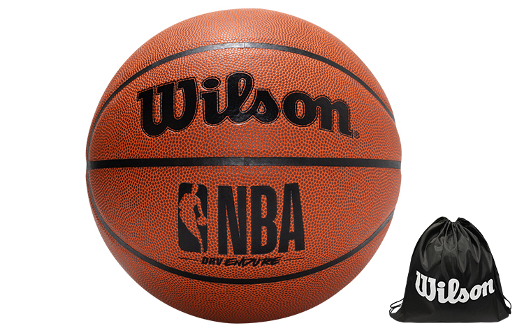 

Wilson Баскетбольный мяч NBA Series PU коричневый размер 7 для тренировок