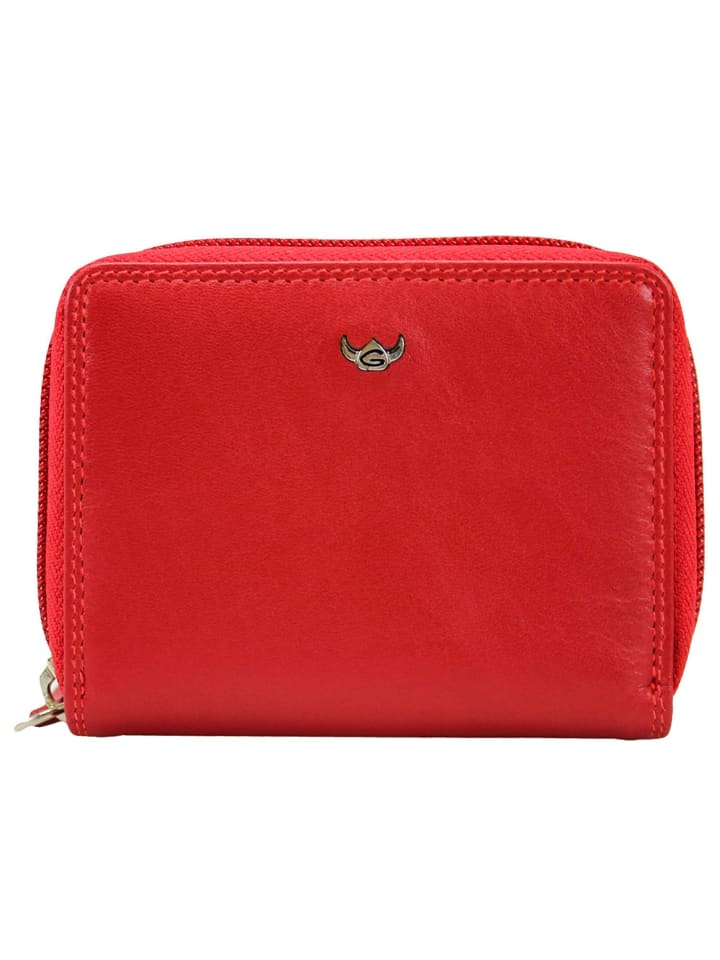 

Кошелек Golden Head Polo Kreditkartenetui RFID Leder 10 cm, красный