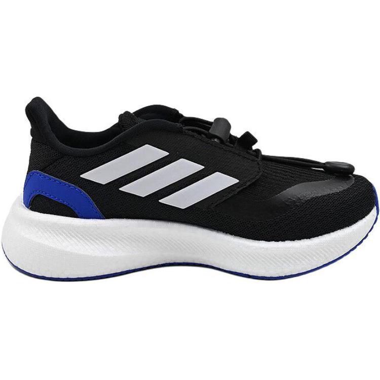 Кроссовки для бега PUREBOOST 5 с противоскользящей подошвой и износостойкими подошвами для детей Adidas, черный — фото 2