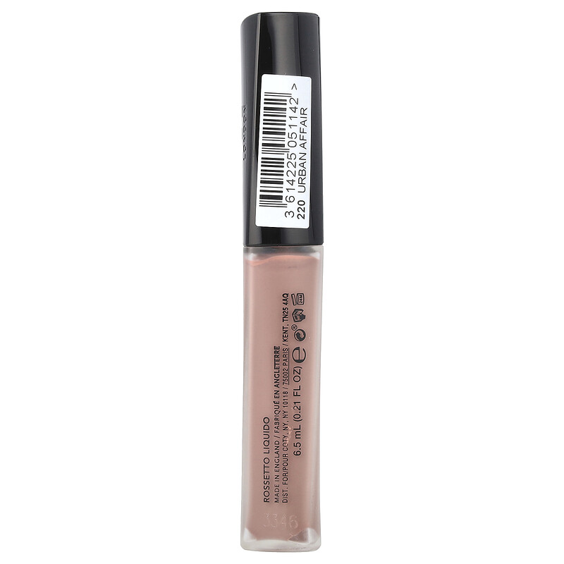 Rimmel London, Stay Matte, жидкая помада, 220 Urban Affair, 6,5 мл (0,21 жидк. унц.) — фото 2