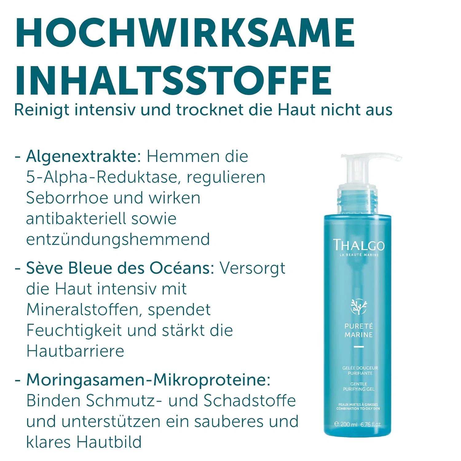 Гель для умывания Thalgo — Очищающий гель «Pureté Marine» от Purifying Cleansing Gel — фото 3